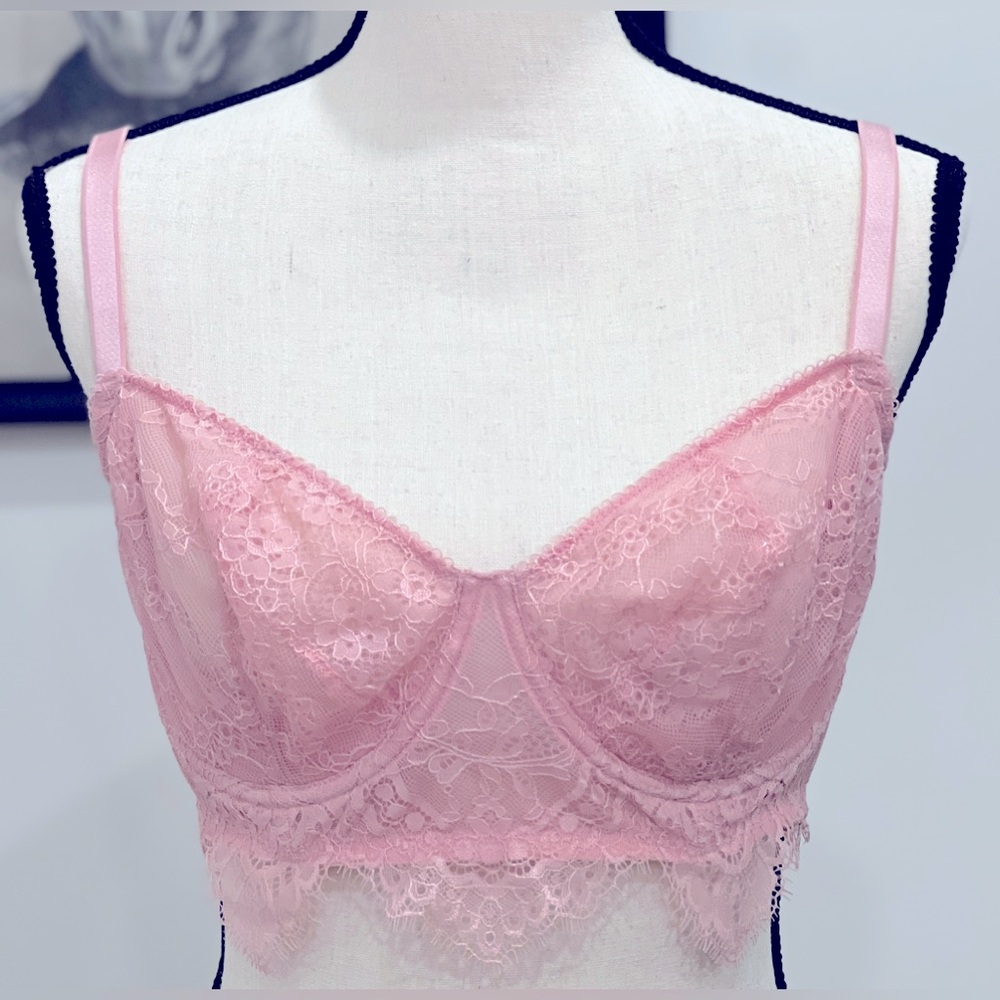 Victoria's Secret Pink Lace Bra